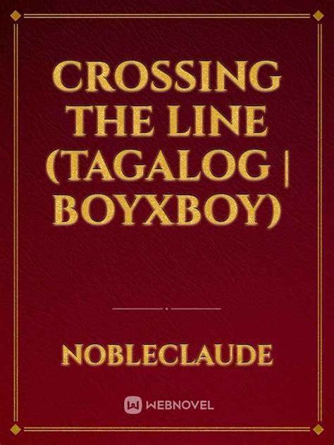 cross the line in tagalog